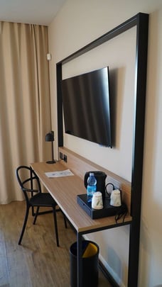 Desk in the Family Guest Room