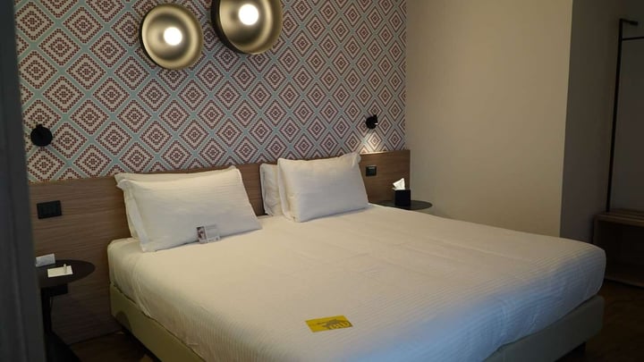 King Size Bed in the Guest Room with Two Bedrooms