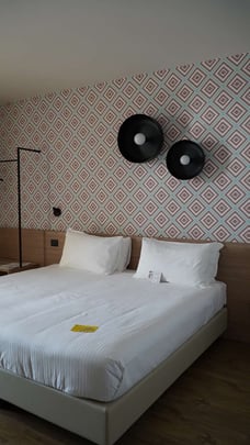 Guest Room with One Convertible Queen Bed and One Twin Bed