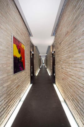 Corridor on the ground floor