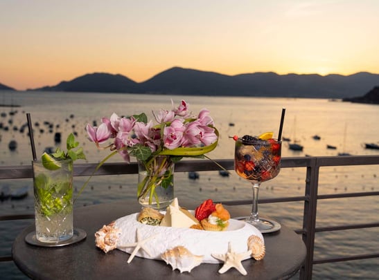 Seaview from balcony