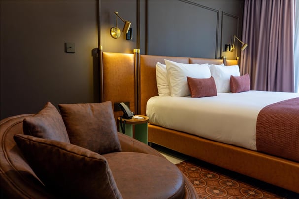 The Vincent Hotel guest suite, Southport