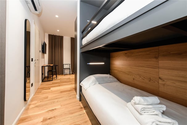 Family room with bunk beds