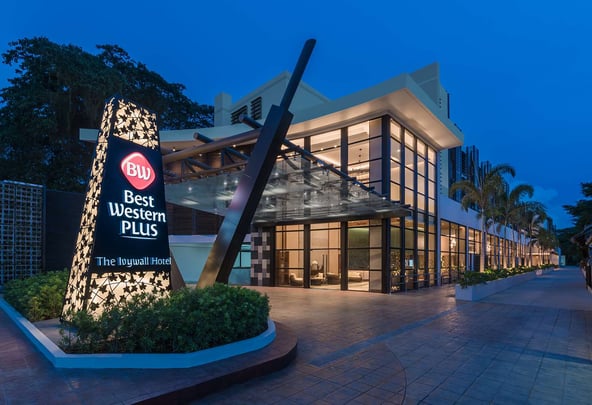 Hotel Building - evening