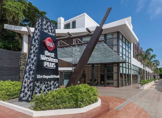 Hotel Building - Noon