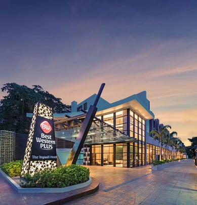 Hotel Building - dusk