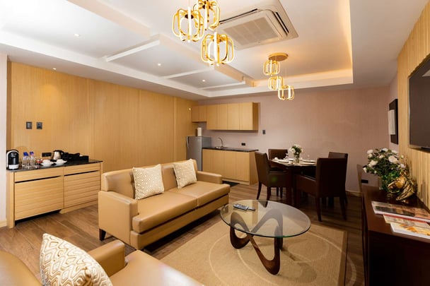 Presidential Suite Living Room