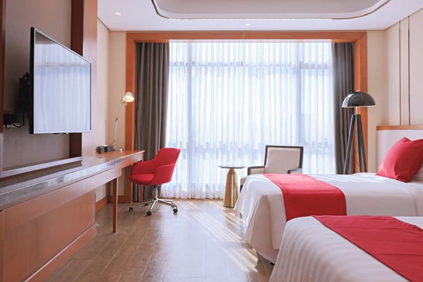 2 Single Beds - Deluxe Twin Room