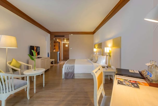 Deluxe Ground Terrace Kingbed