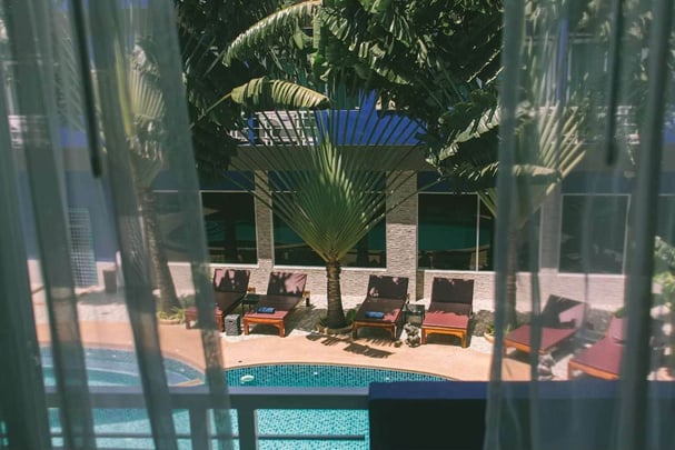 View from guest room