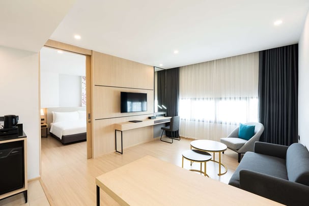 One Bedroom Suite Living Room