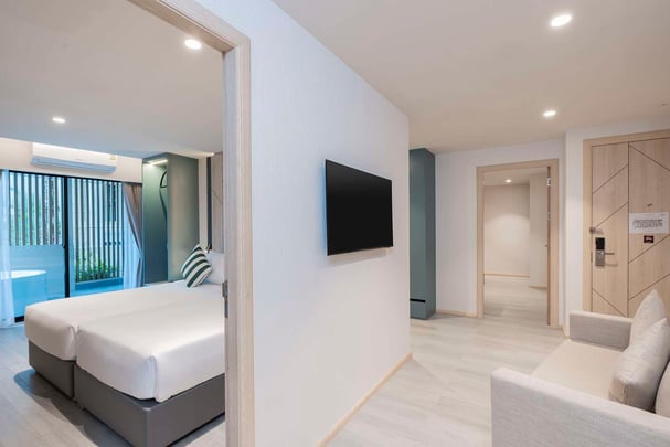 Two Bed rooms suite King and twin bed