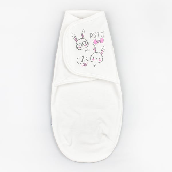 Євро пелюшка-кокон на липучці Pretty Cute, футер