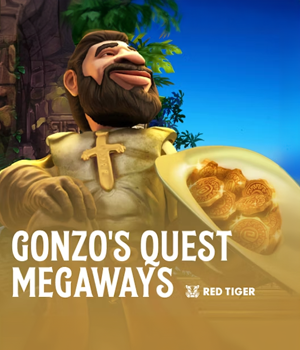 Imagem do jogo Gonzo's Quest Megaways