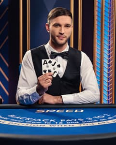 Live - Speed Blackjack 12 - Azure