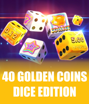 Imagem do jogo 40 Golden Coins Dice Edition