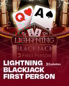 First Person Lightning Blackjack