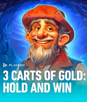 Imagem do jogo 3 Carts of Gold: Hold and Win