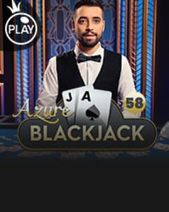 Live - Blackjack 58 - Azure