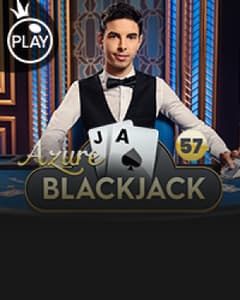 Live - Blackjack 57 - Azure