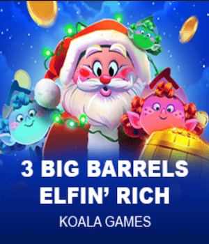 Imagem do jogo 3 Big Barrels Elfin' Rich