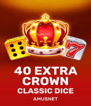 40 Extra Crown Classic Dice