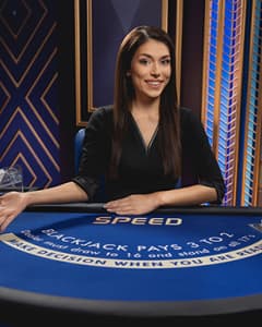 Live - Speed Blackjack 11 - Azure