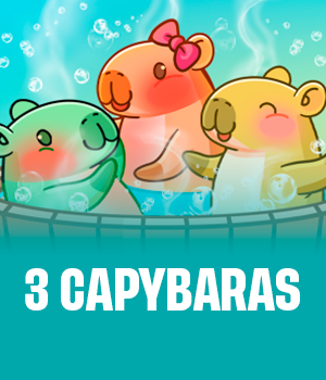 3 Capybaras