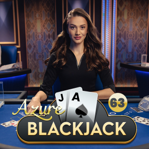 Live - Blackjack 63 - Azure