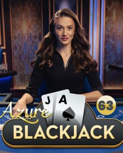 Live - Blackjack 63 - Azure