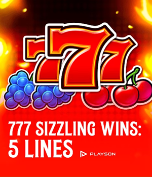 Imagem do jogo 777 Sizzling Wins: 5 lines