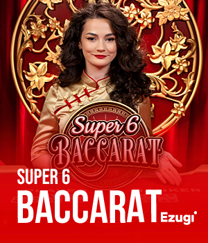 Imagem do jogo Super 6 Baccarat