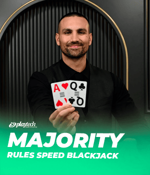 Imagem do jogo Majority Rules Speed Blackjack
