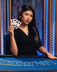 Live - Blackjack 59 - Azure