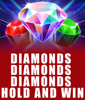 Imagem do jogo Diamonds Diamonds Diamonds Hold and Win