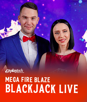 Imagem do jogo Mega Fire Blaze Blackjack Live