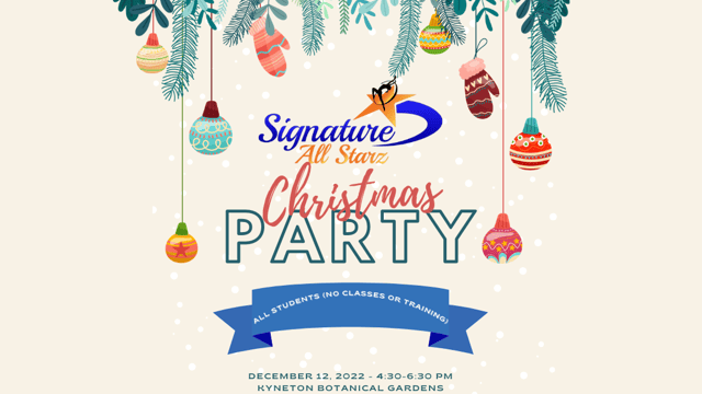 SAS Christmas Party - Signature All Starz