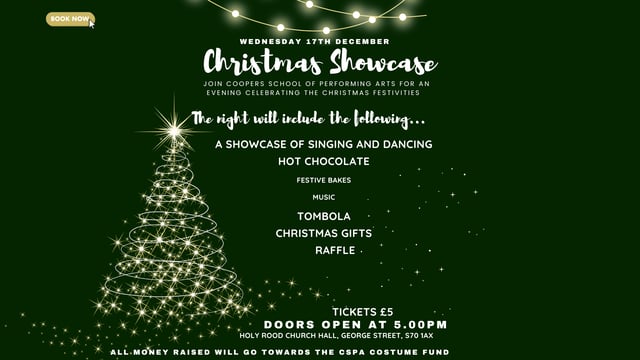 Coopers Christmas Showcase - Coopers School of Performing Arts