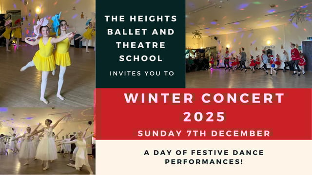 Heights Ballet &amp; Theatre School - The Heights Christmas Concert 2025