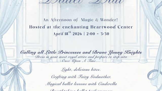 Cocolalla Conservatory - Cinderella's Ballet Ball - Glass Slipper Gala