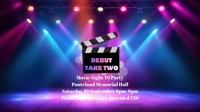 Movie Night/PJ Party Debut Take Two - Elaine Pygall School of Dancing