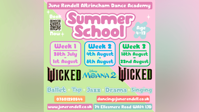 Wicked - Performance 3 of Summer School - June Rendell Altrincham Dance Academy