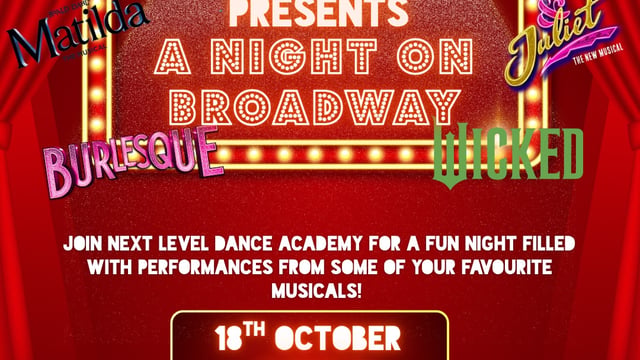 Next Level Dance Academy presents "A Night on Broadway" - Next level Dance Academy