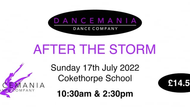 AFTER THE STORM - Dancemania Dance Company