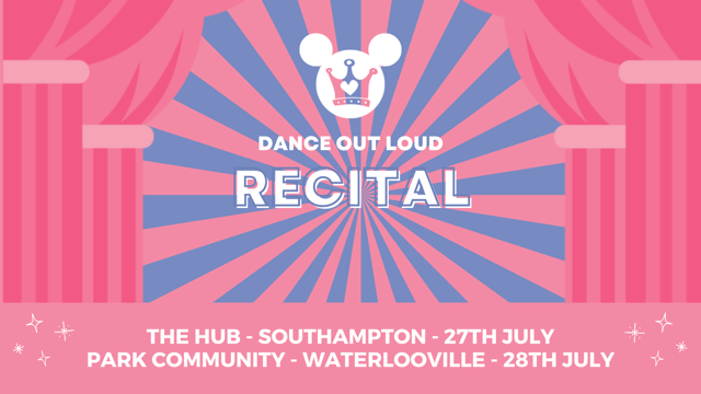 Show 2 - 12noon - Saturday 27th July at The Hub - Dance Out Loud