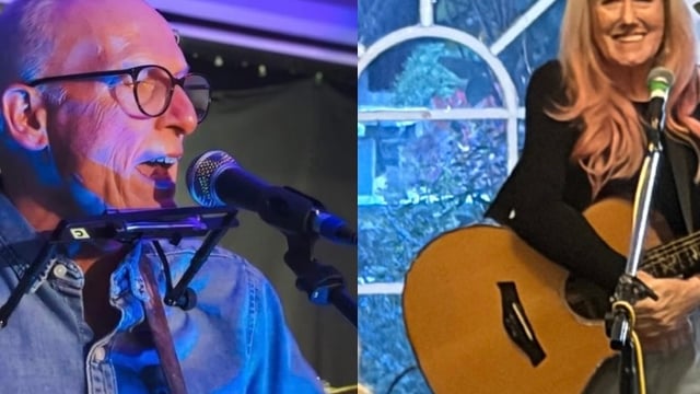 Paul Mills and Vikki Clayton in concert - Acoustic Shock Tamworth