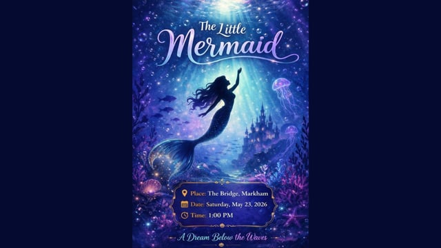 Harriet Chung Performing Arts -  HCPA 2026 Production: The Little Mermaid