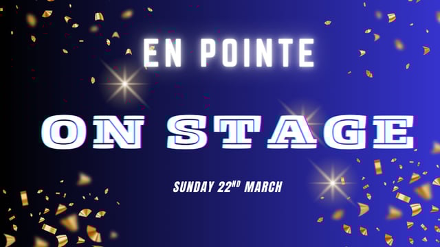 En Pointe On Stage - en pointe academy of dance