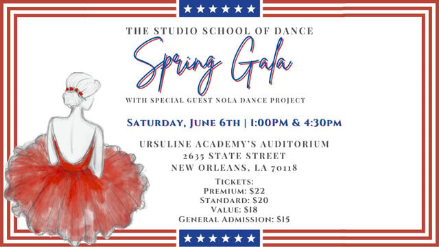 The Studio School of Dance Presents: Spring Gala - The Studio School of Dance