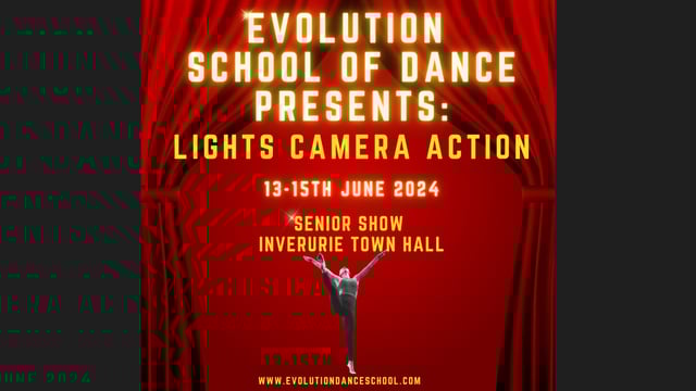 Senior Show - Lights Camera Action - Evolution Dance School